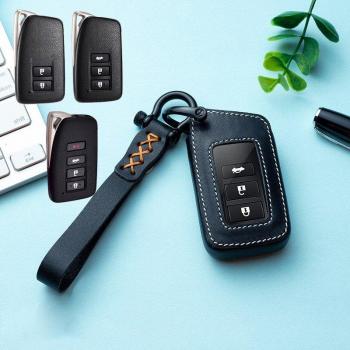 Leather Key Cover for Lexus RX350 NX300 ES300h RX450h GS300 GX470 IS250 ES350 LX570 GX460 NX300h IS300h