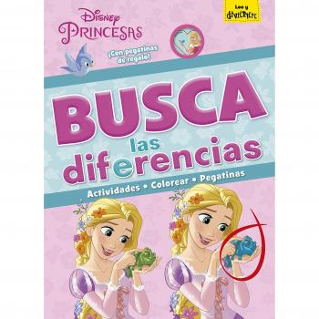 Princesas. Busca las diferencias (Tapa blanda).