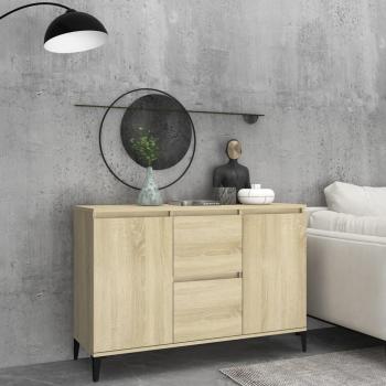 Sonoma Oak Engineered Wood Sideboard 104x35x70 cm vidaXL