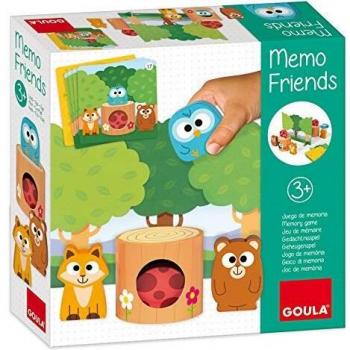 Goula Wooden Animals Memory Match
