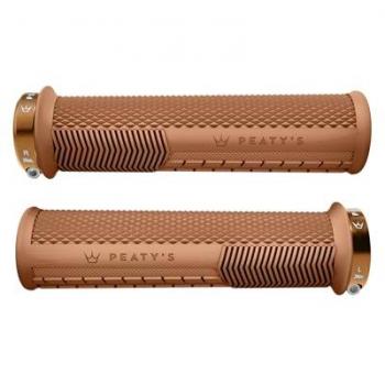Peaty's Monarch Fin-Grip – 130mm Brown Knurl