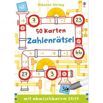 Sarah Khan Zahlenrätsel: 50 Karten Mit Abwischbarem Stift