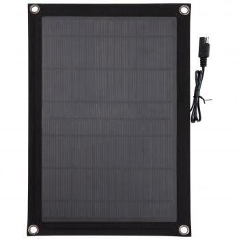 Technaxx Solarpanel TX-209, 10 W, 12 V mit Batterieschutz