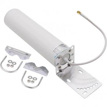 Outdoor Waterproof 4G LTE WiFi Antenna (SMA CRC9 TS9) High Gain for Huawei Router Modem, 698-2700MHz