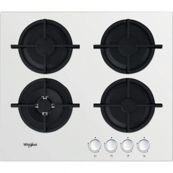Whirlpool integrierbare Gaskochplatte AKT 625 WH, weiß