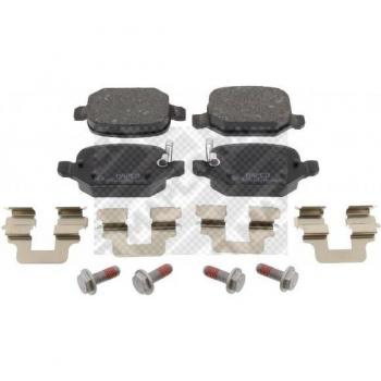 MAPCO Rear Brake Pads for FIAT 500L