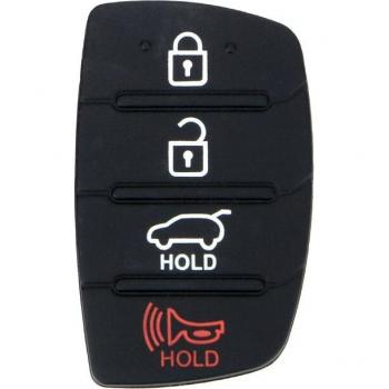 4 Button Remote Key Case for HYUNDAI Mistra Santa Fe Sonata Tucson Accent I30 I40 I45