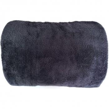 Plaid Confort Uni Noir 200x220 cm