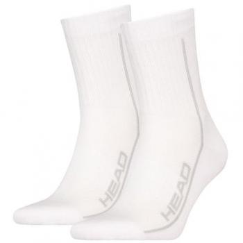 Calcetines Head Performance Cortos Crew Blanco 2 Pares