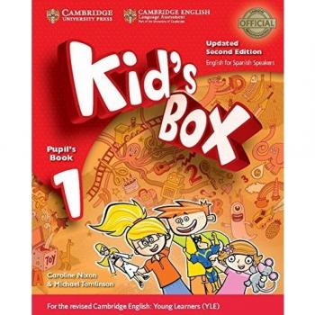 Kid's box level 1 pupil's book with my home booklet updated english for spanish speakers 2nd edition