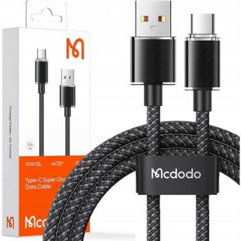 Câble de données Mcdodo CA-3650 USB-A vers Lightning 1,2 m (noir)
