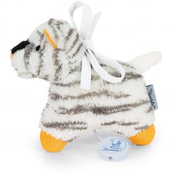 Sterntaler 6001954 Tapsi Kinderkasse – Tier‑Kuscheldecke, S, Weiß