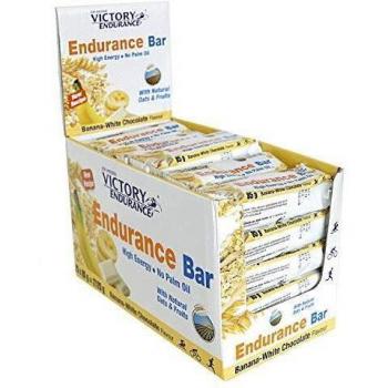 Victory Endurance Barrita Energética Chocolate Blanco-Plátano 25x85 g