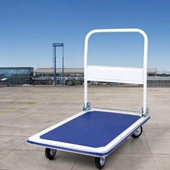 300kg Folding Truck Trolley & Platform Cart – Traderight Heavy Duty Hand Sack Design