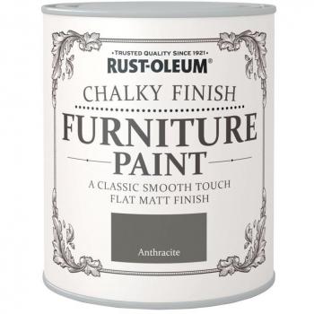 Rust-Oleum Chalky Furniture Paint Matt Wax Lacquer 125ml-750ml FREE RETURNS