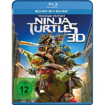 Teenage Mutant Ninja Turtles [3D Blu-ray]