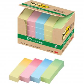 Nota con Gradiente 50x15 mm – 25 libros de 4 hojas cada uno