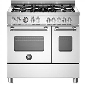 Bertazzoni Master Series MAS95C2EXC 90cm Dual Fuel Range Cooker
