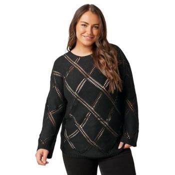 Diamond Pointelle Elegance Top