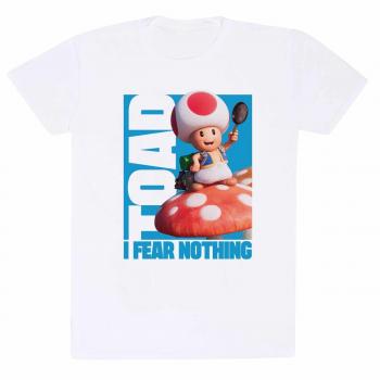 Top Mario Bros Toad Blanco XL Unisex