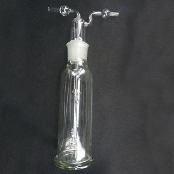 Verrerie de laboratoire : Bouteille multi‑trous lavage à gaz – 500 ml