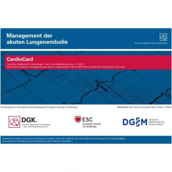 Management der akuten Lungenembolie CardioCard
