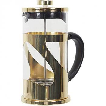 M12 Cafetière à piston métallique orée 60 cl