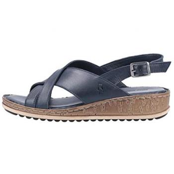 Elena Navy Women’s Wedge Sandal – Size 3