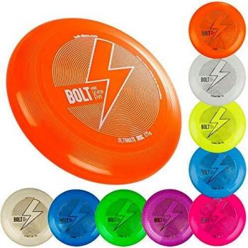 BOLT OneSevenFive UV Color Ultimate Frisbee Flying Disc (Green Shimmer)