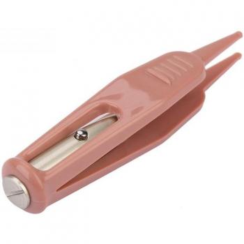 Pince‑épiler en plastique LED bébé – Nettoyage oreilles, nez, nombril