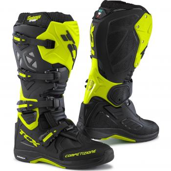 Botas TCX Comp EVO Michelin Motocross 44 Negro/Verde (UK 9.5)