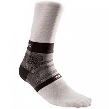 McDavid Freelastic nahtlose Kompression für die Plantarfaszie – Fußbogenschutz, Herren, Schwarz, Large