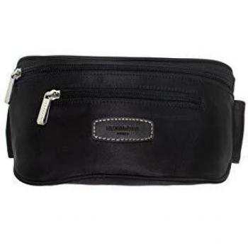 Sacoche Banane Femme Hexagona Noir Nylon