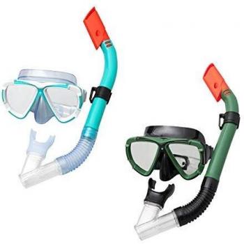 Set de máscara y tubo de buceo Pro Adulto +14 años