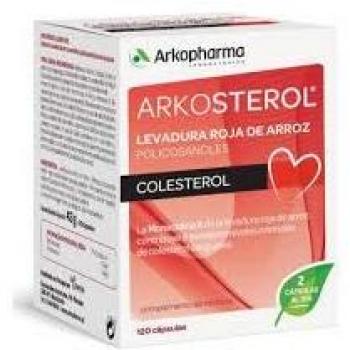 ARKOSTEROL REGULA COLESTEROL LEVADURA ARROZ ROJO 120 CAPSULAS
