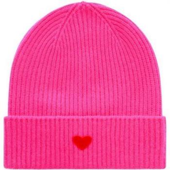 Zwillingsherz Berretto Colore Rosa Scuro e Rosso