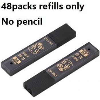 Mechanical Knock Pencil 2B Refills for Students S700