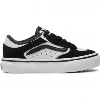 Vans Niño Rowley Classic Negro-Blanco – Casual Plano