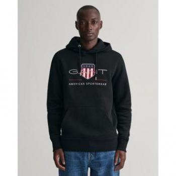Felpa Gant con cappuccio Archive Shield