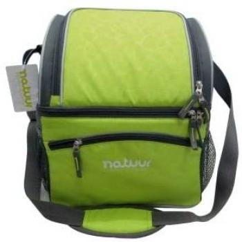 Nevera de aventura 15L verde-gris