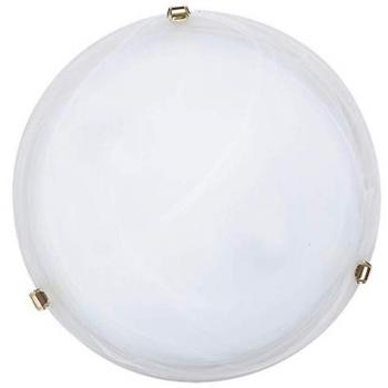 Lámpara de Techo Alabastro 3301 Rabalux: 40 cm, E27, 2×60W, Cristal Redondo