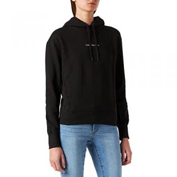 Calvin Klein Jeans Hoodie Femme Noire Référence 55763