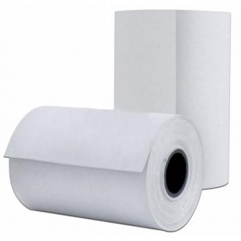 Papel Térmico GHIA 80mm x 70mm, 10 unidades, reacción negra