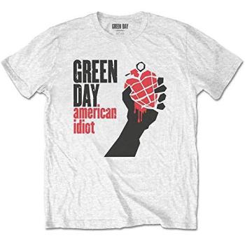 Green Day “Grenade” T‑Shirt – White, Size S (Men’s Edition)