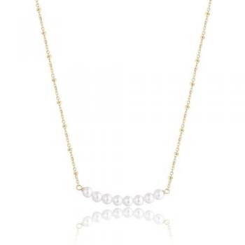 Sagapò Collana Donna in Oro con Perle Wisdom SWI35