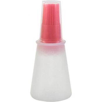 Bouteille d'huile pour barbecue avec brosse