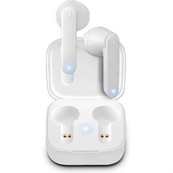 Écouteurs Bluetooth avec étui de charge SBS Sweet Jazz Blanc