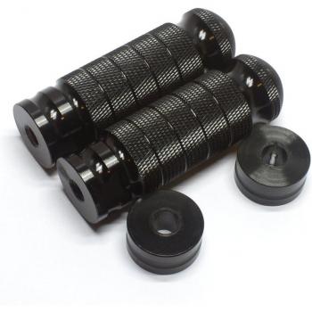 Repose-pieds en aluminium 8mm moleté pour arrière ajustement universel