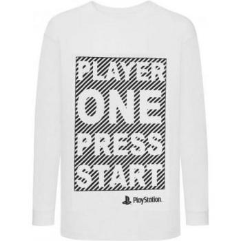 Playstation Girls Player One Langarm T-Shirt Presse Start