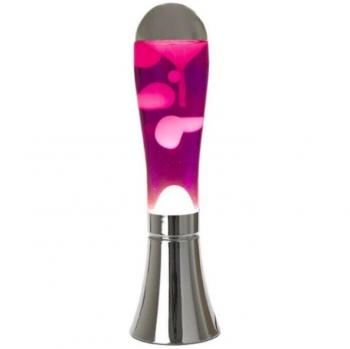 Rose Alu‑Lume – Lampe à lave Balvi